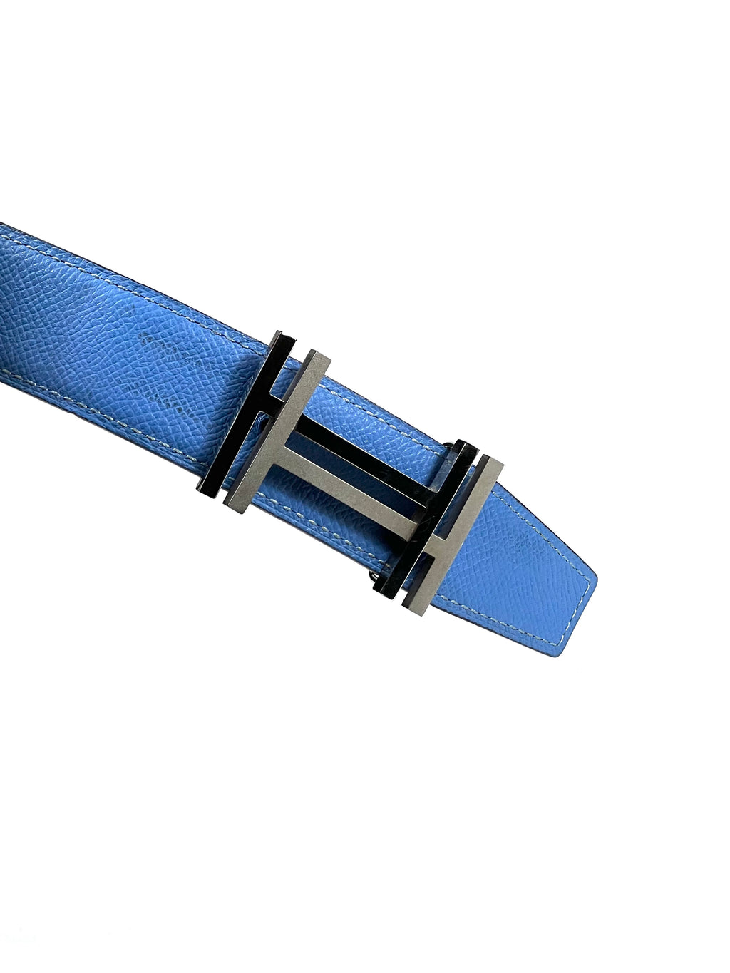 Hermes Togo 32mm Au Carré Reversible Belt
