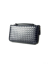 Bottega Veneta Intrecciato Black Zippy Travel Wallet 3