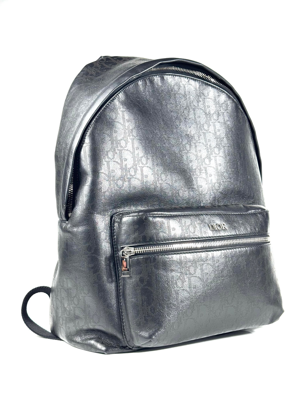 Christian Dior Galaxy Oblique Leather Backpack