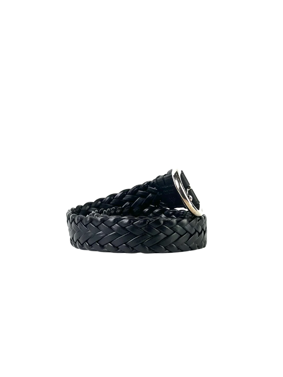 Zegna Black Nubuck Belt