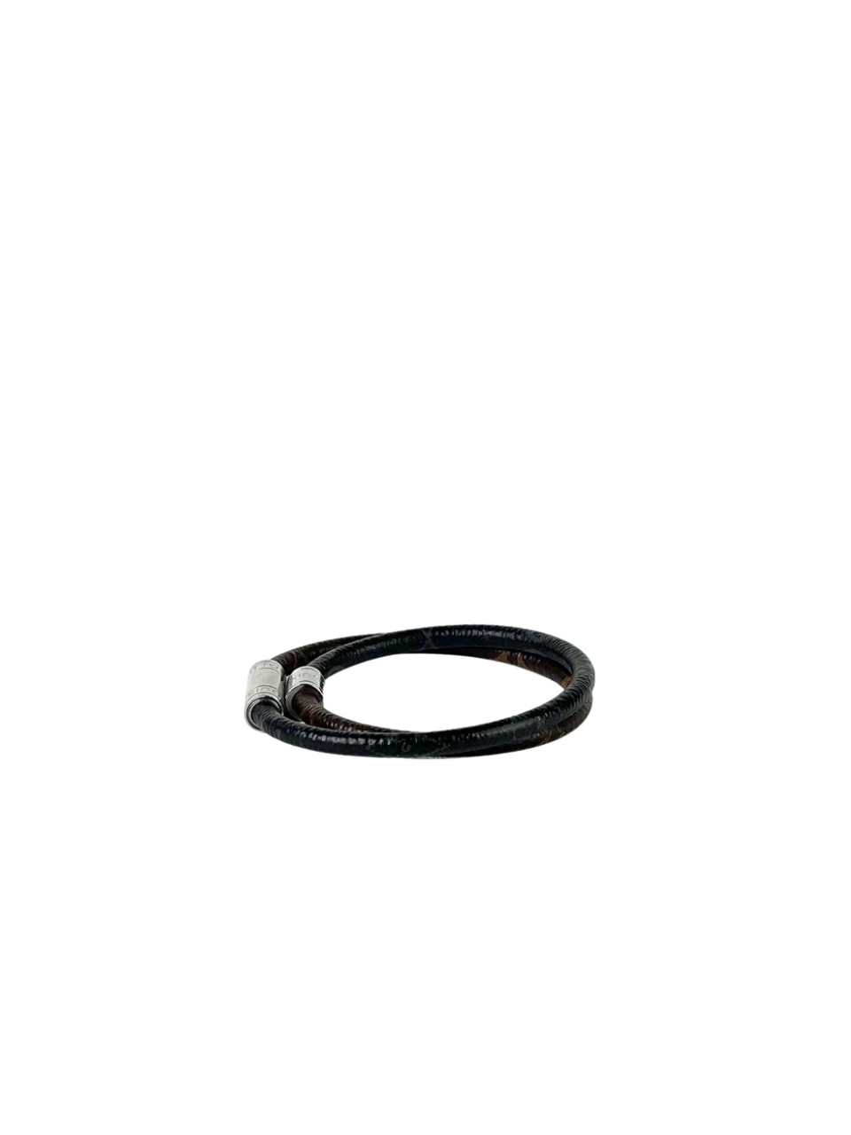Louis Vuitton Monogram Keep It Double Leather Bracelet