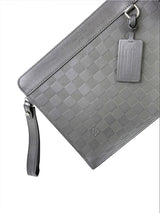 Louis Vuitton Damier Infini Onyx Standing Pochette 6