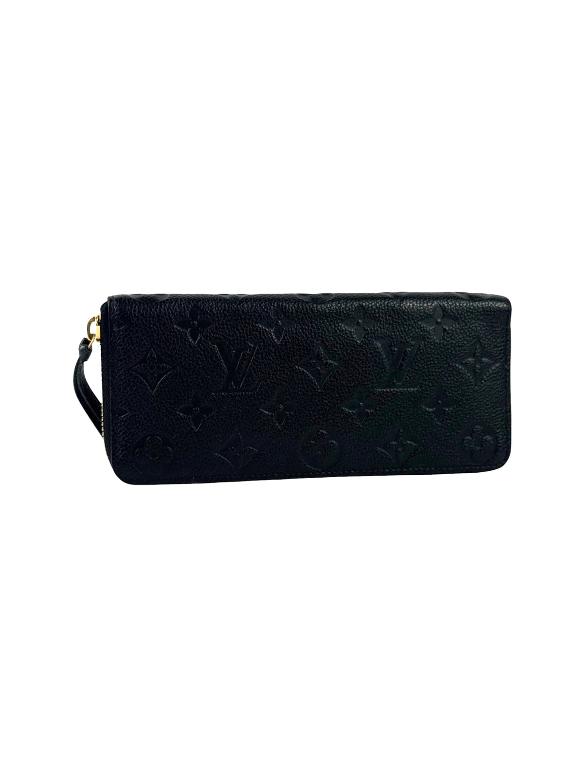 Louis Vuitton Monogram Empreinte Clémence Zipper Wallet