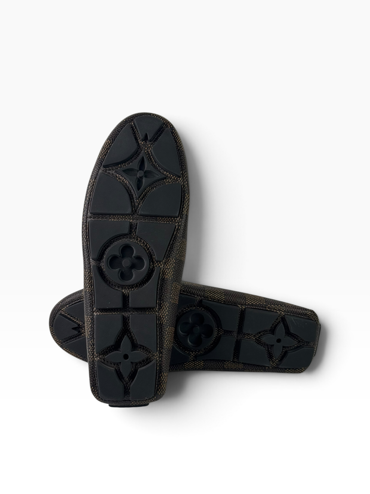 Louis Vuitton Driver Monogram Damier Brown Moccasin