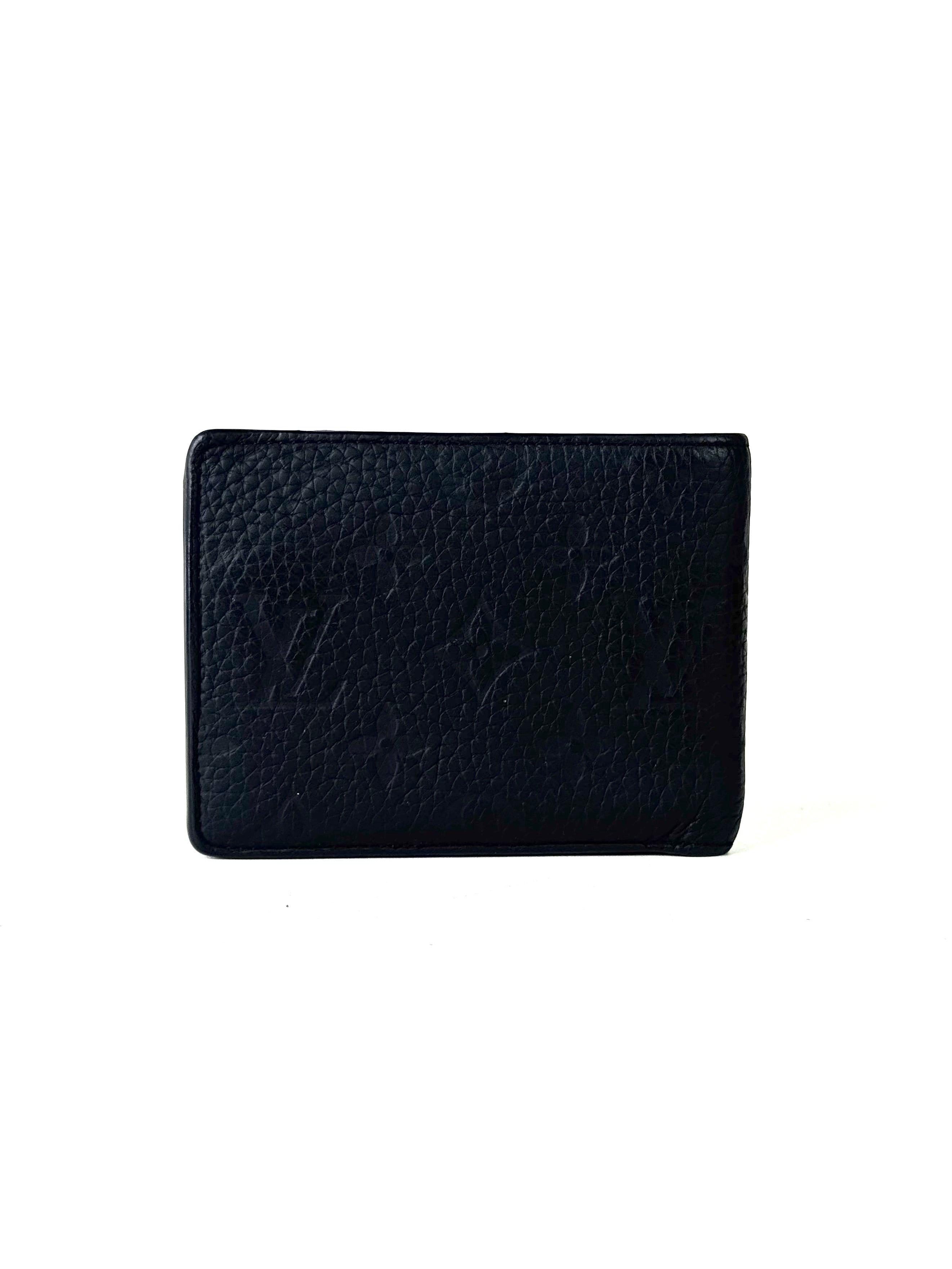 Louis Vuitton Monogram Taurillon Multiple Wallet