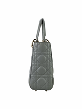 Christian Dior Lady Dior GHW Grey Slingbag 3