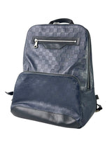 Louis Vuitton Campus Infini Leather Navy Damier Backpack 3