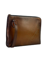 Berluti Nino Scritto Standing Pouch With Strap 2