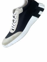 Hermès Bouncing Black & White Sneakers 6