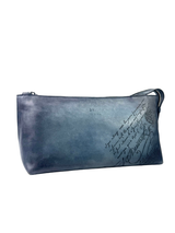 Berluti Scritto Ivy Blue Toiletry Pouch Bag 2