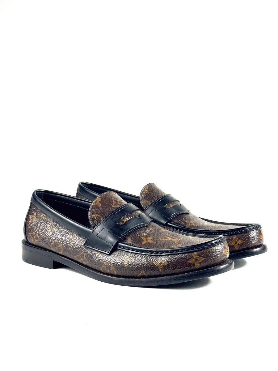 Louis Vuitton x NBA Monogram Maccasar Major Loafers