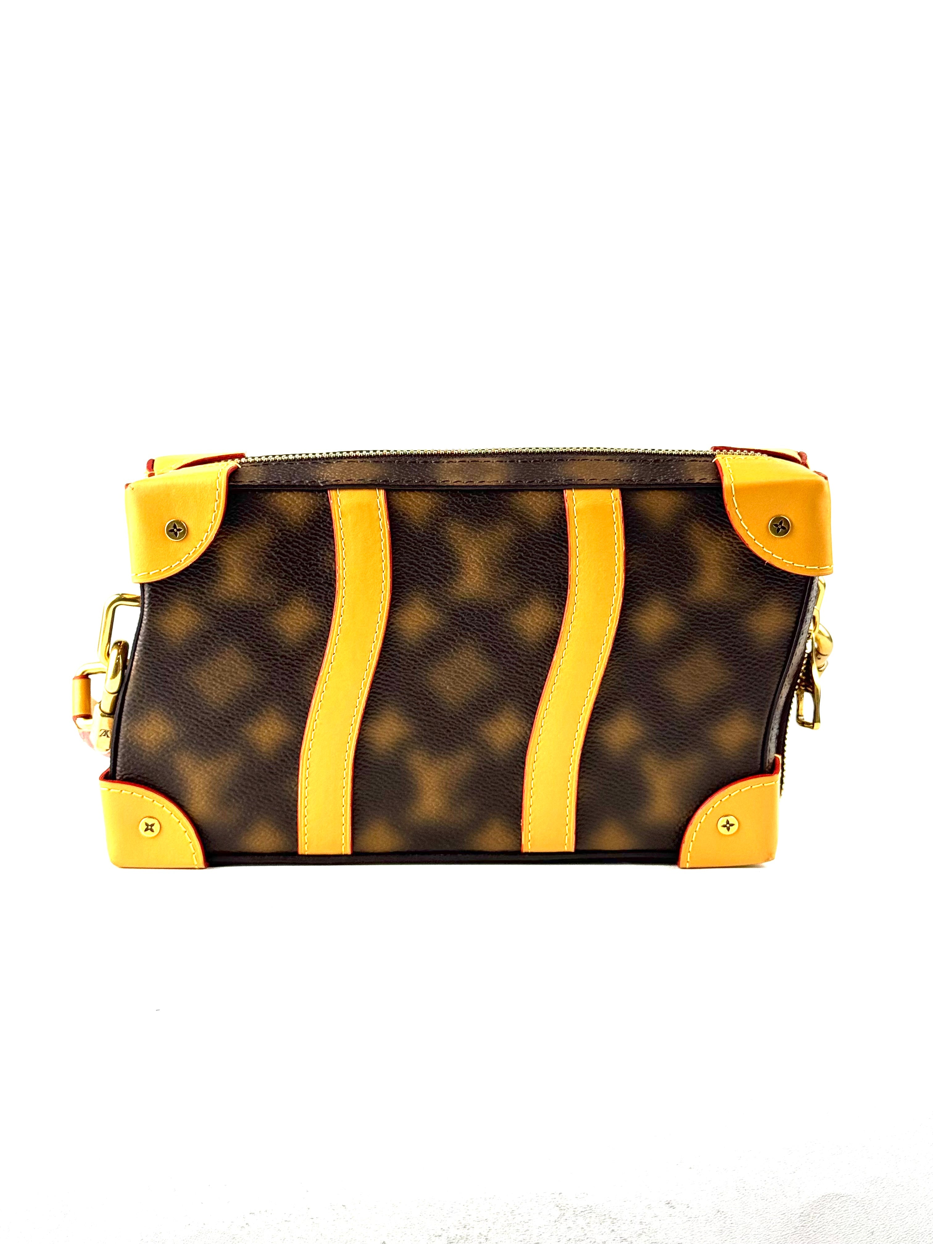 Louis Vuitton Monogram Blur Soft Trunk Wallet Slingbag (Microchip)