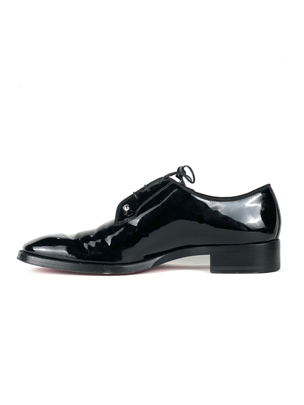 Christian Louboutin Black Patent Loafers