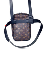 Louis Vuitton x Virgil Abloh Monogram Maccasar Utility Front Bag 4