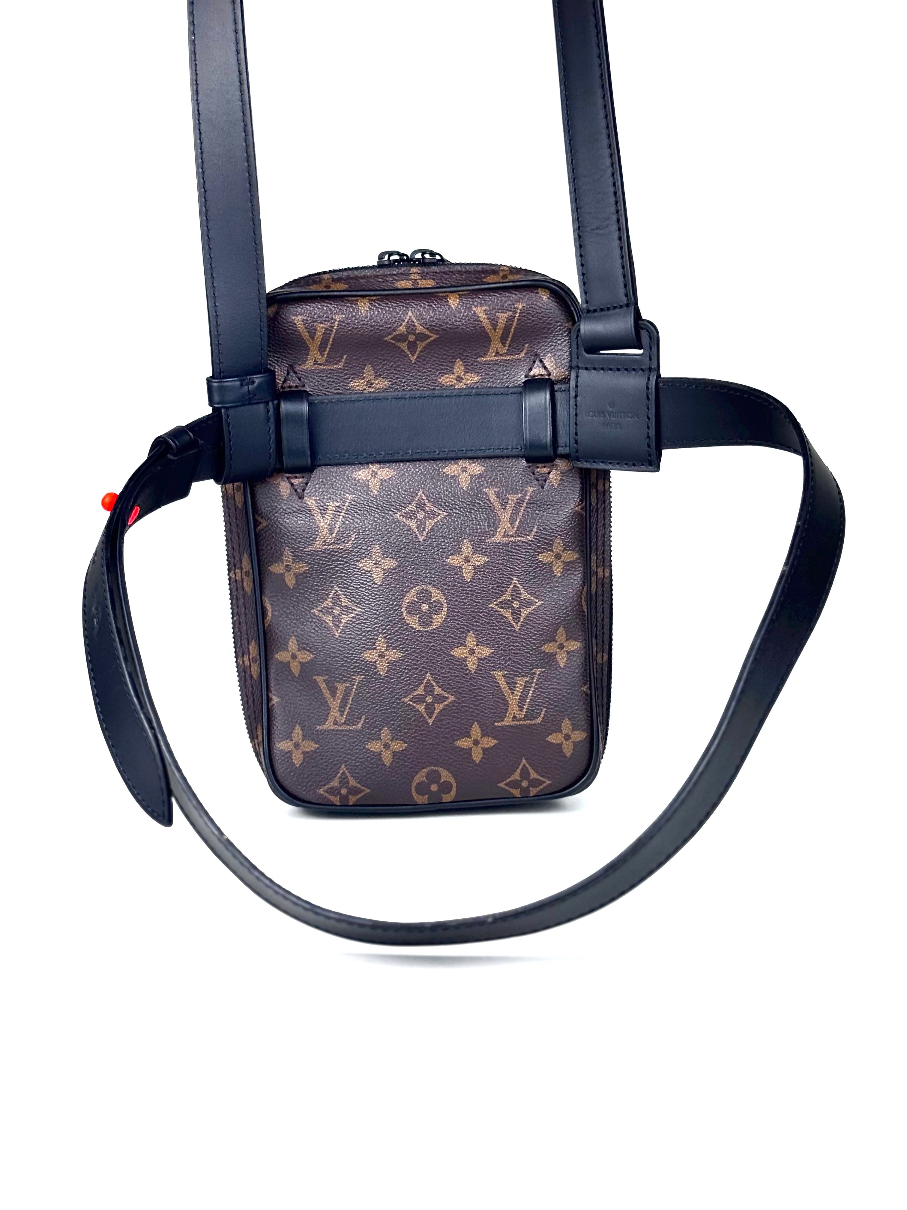 Louis Vuitton x Virgil Abloh Monogram Maccasar Utility Front Bag