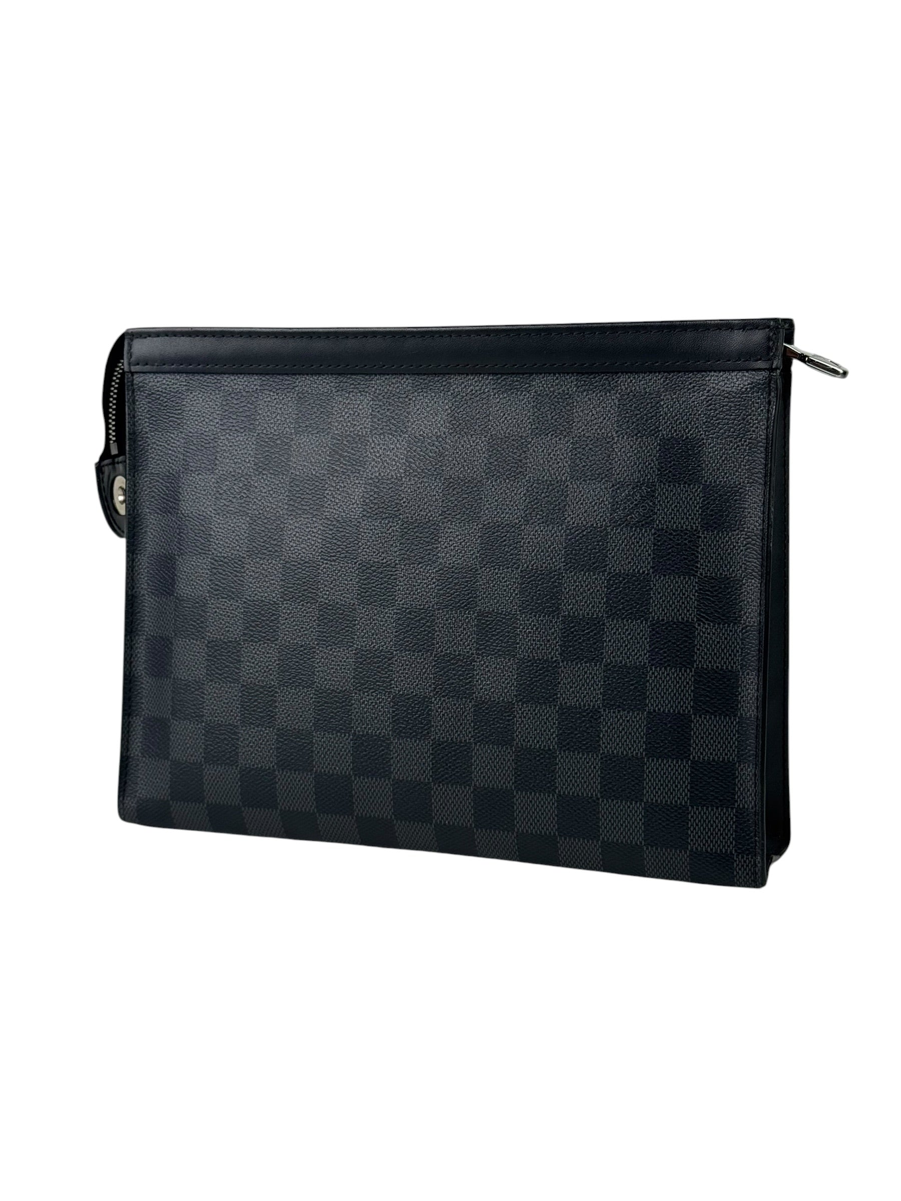 Louis Vuitton Damier Graphite Pochette Voyage (Microchip)