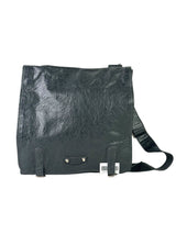 Balenciaga City Grey Leather Messenger Bag 1