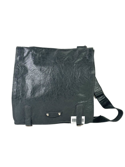 Balenciaga City Grey Leather Messenger Bag