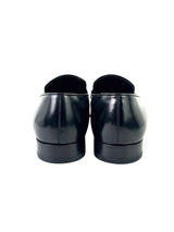 Louis Vuitton Club Logo Black Leather Loafers 4