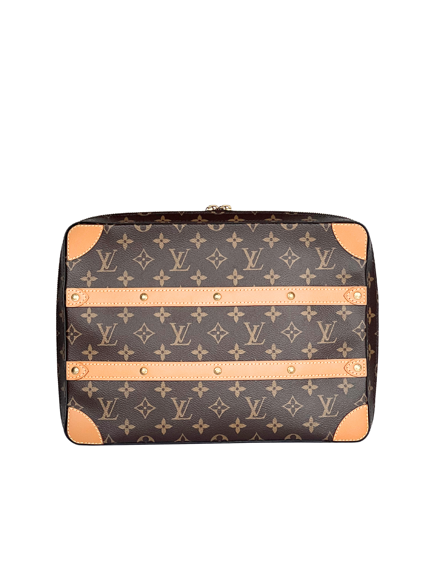 Louis Vuitton Monogram Maccasar Soft Trunk MM Messenger Bag