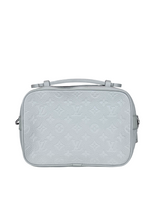 Louis Vuitton S Lock Monogram Taurillon Grey Messenger Bag 5