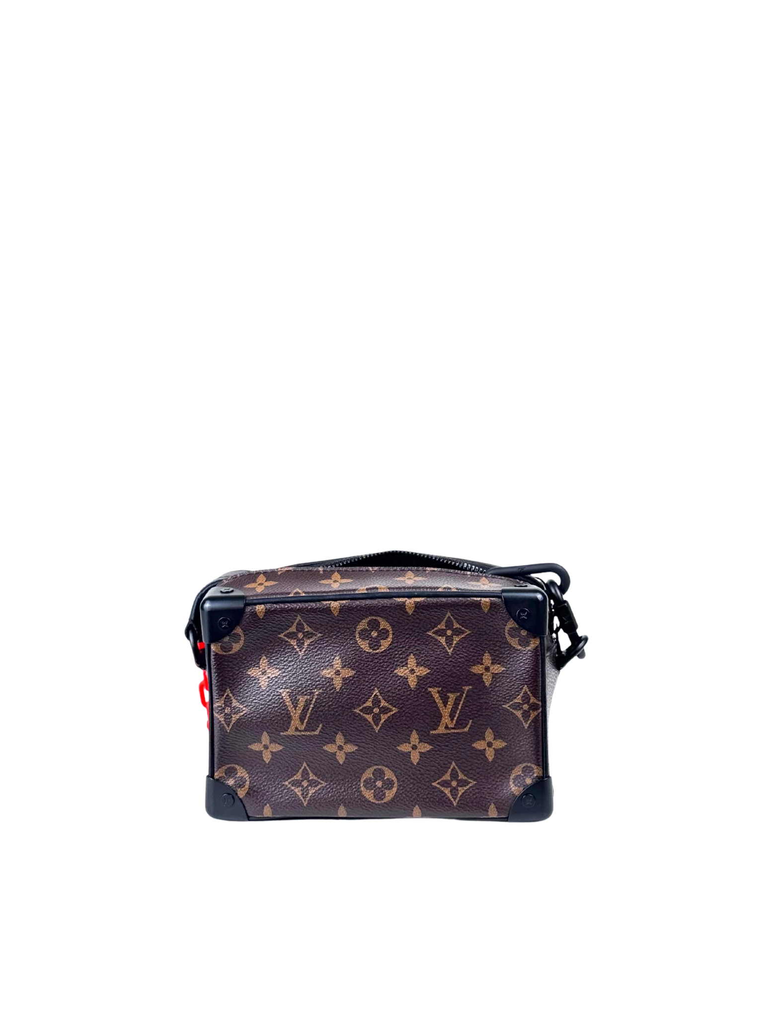 Louis Vuitton x Virgil Abloh Mini Soft Trunk Monogram Macassar Slingbag