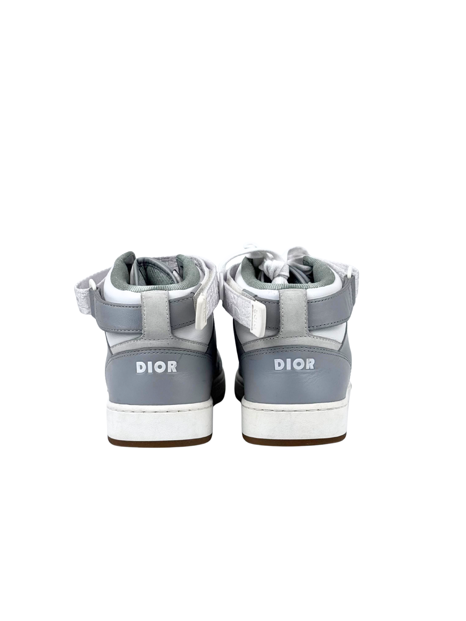 Christian Dior B27 Oblique Jacquard Mid Top Sneakers