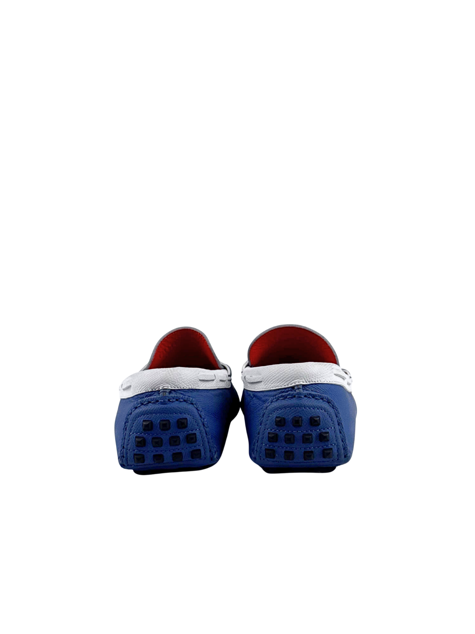 Hermes Oscar Blue Loafers