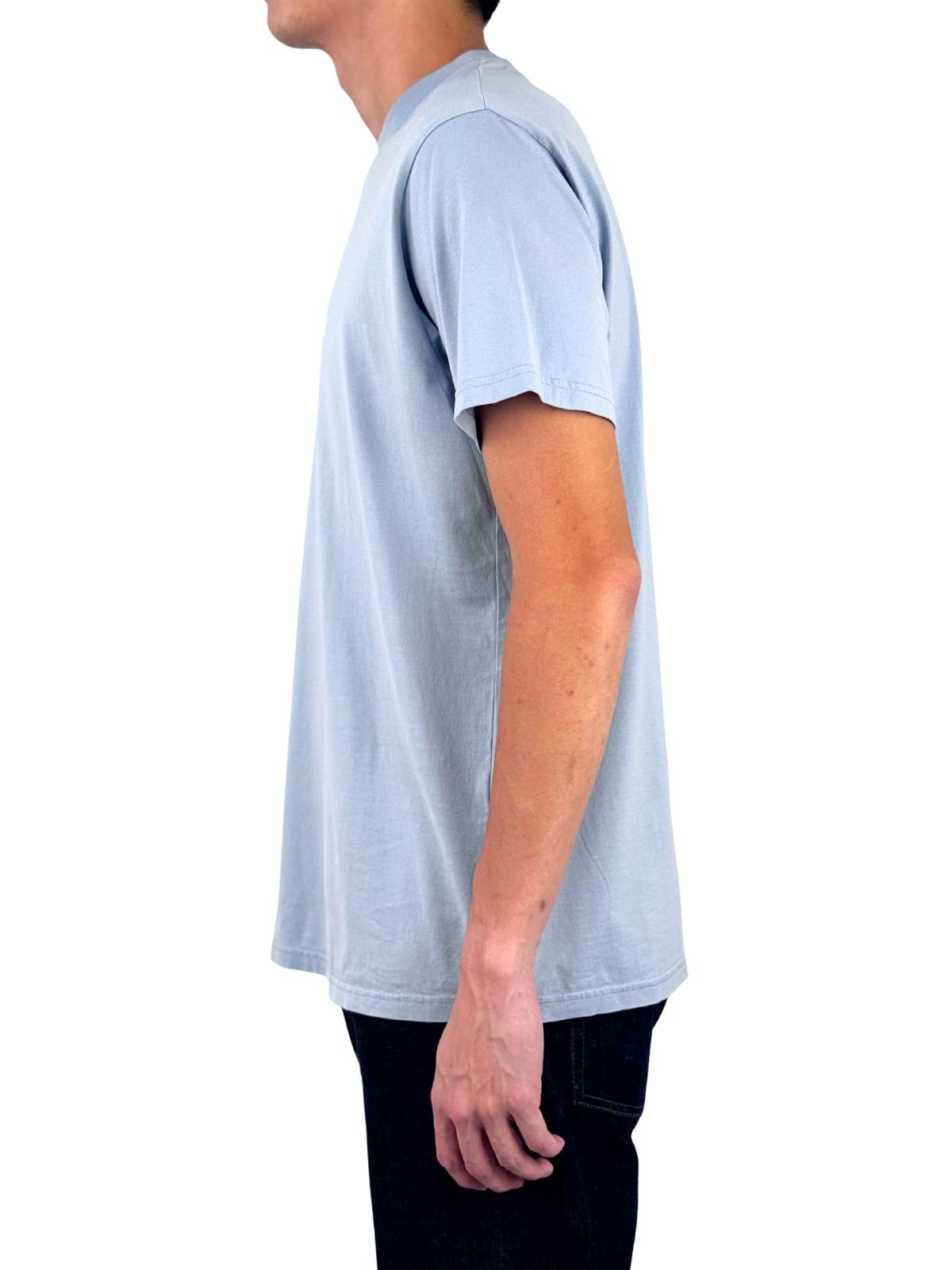 Givenchy Blue Distressed Logo T-Shirt