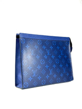 Louis Vuitton Monogram Blue Taigarama Pochette Voyage 3