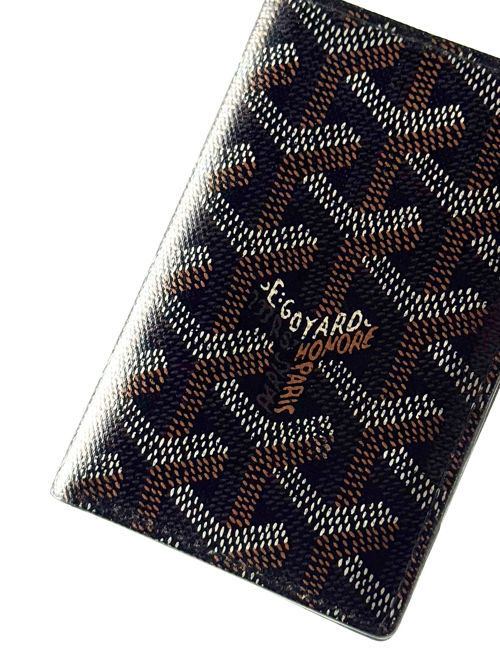 Goyard Saint Pierre Card Bifold Wallet Black