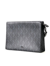 Christian Dior Diamond Black A5 Triangle Pouch 2