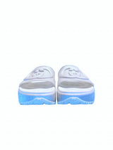 Gucci Slide Sandal Interlocking G Silver 2