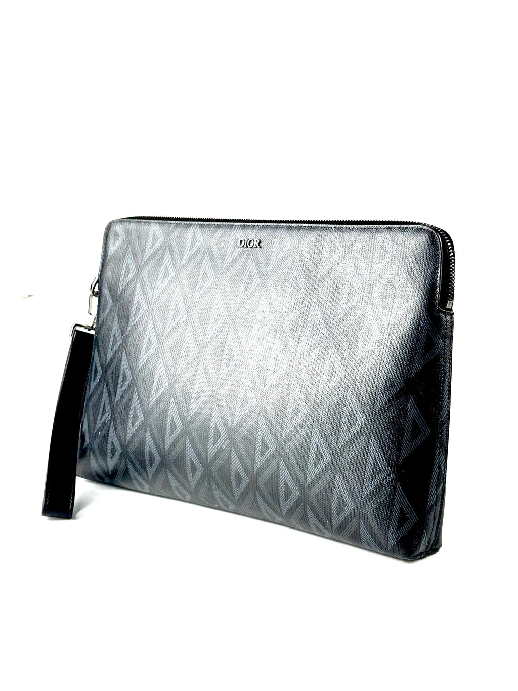 Christian Dior Diamond Black A4 Pochette