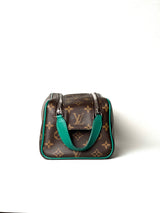 Louis Vuitton Monogram Macassar Green Toiletry Dopp Kit 3