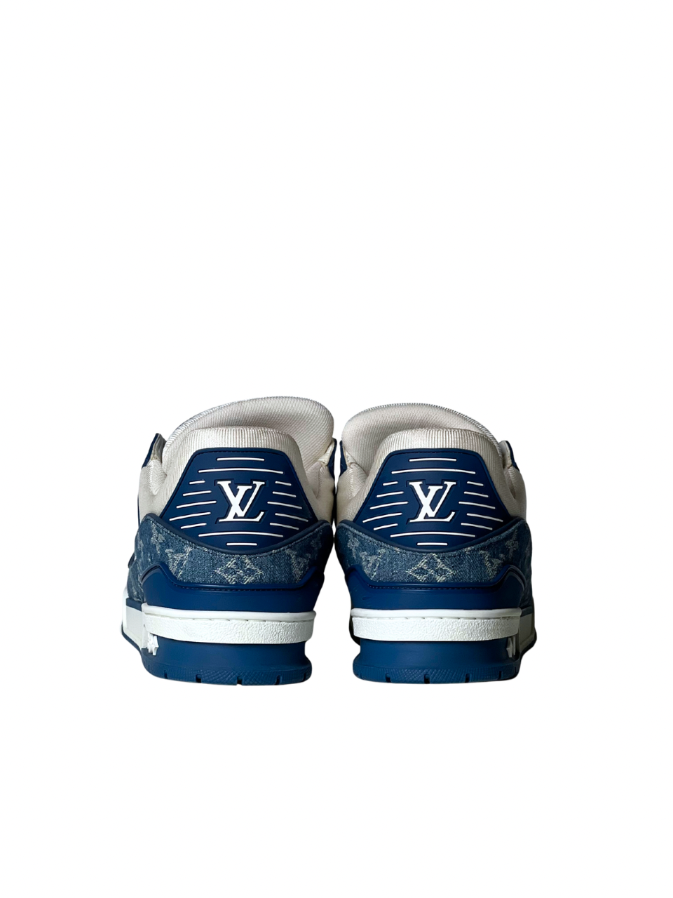 Louis Vuitton Trainer Monogram Denim Blue Sneakers