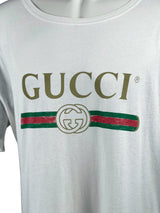 Gucci Logo White Tee Shirt 3