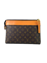 Louis Vuitton Monogram Macassar Souple Clutch 6