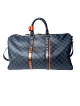 Louis Vuitton Damier Cobalt Race 45 Keepall Bag 4