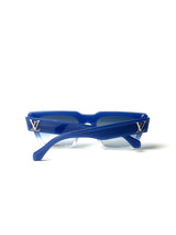 Louis Vuitton Square Blue Sunglasses 5