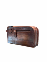 Berluti Scritto Tiriwa Brown Zipped Pouch 2