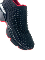 Christian Louboutin Neoprene Sock Black Sneakers 5