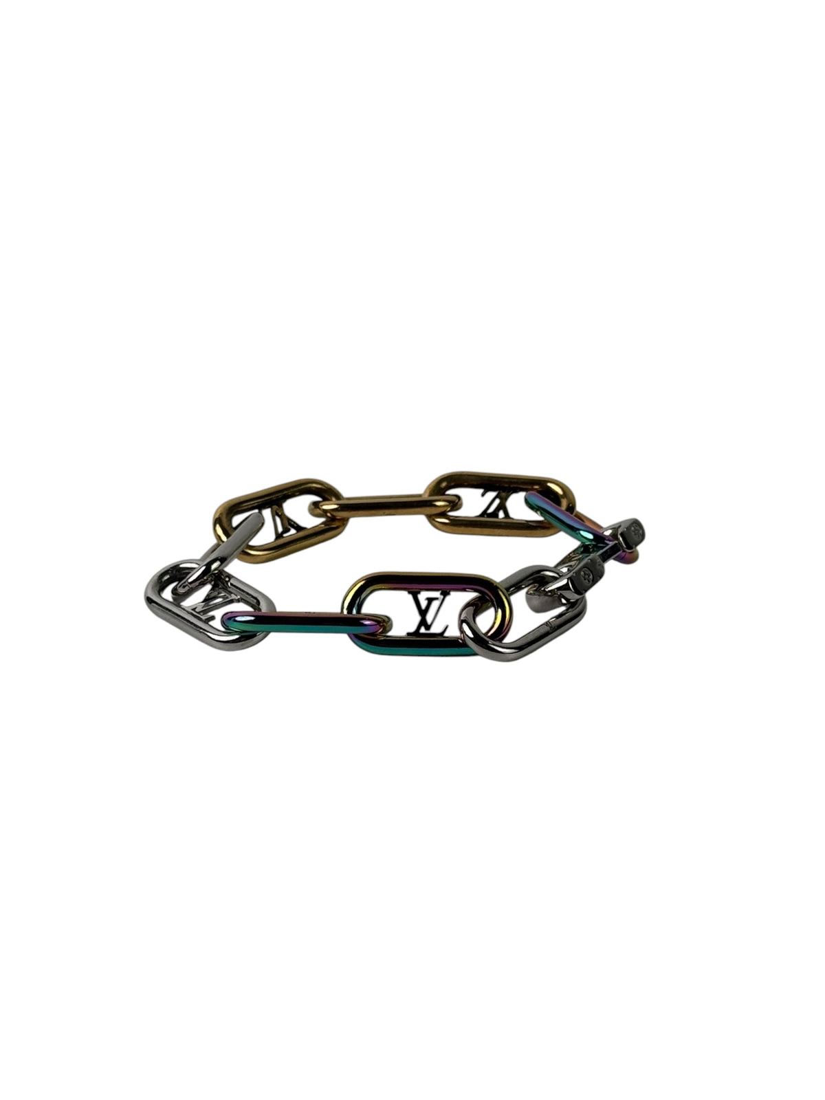 Louis Vuitton Multicolored Monogram Chain Bracelet