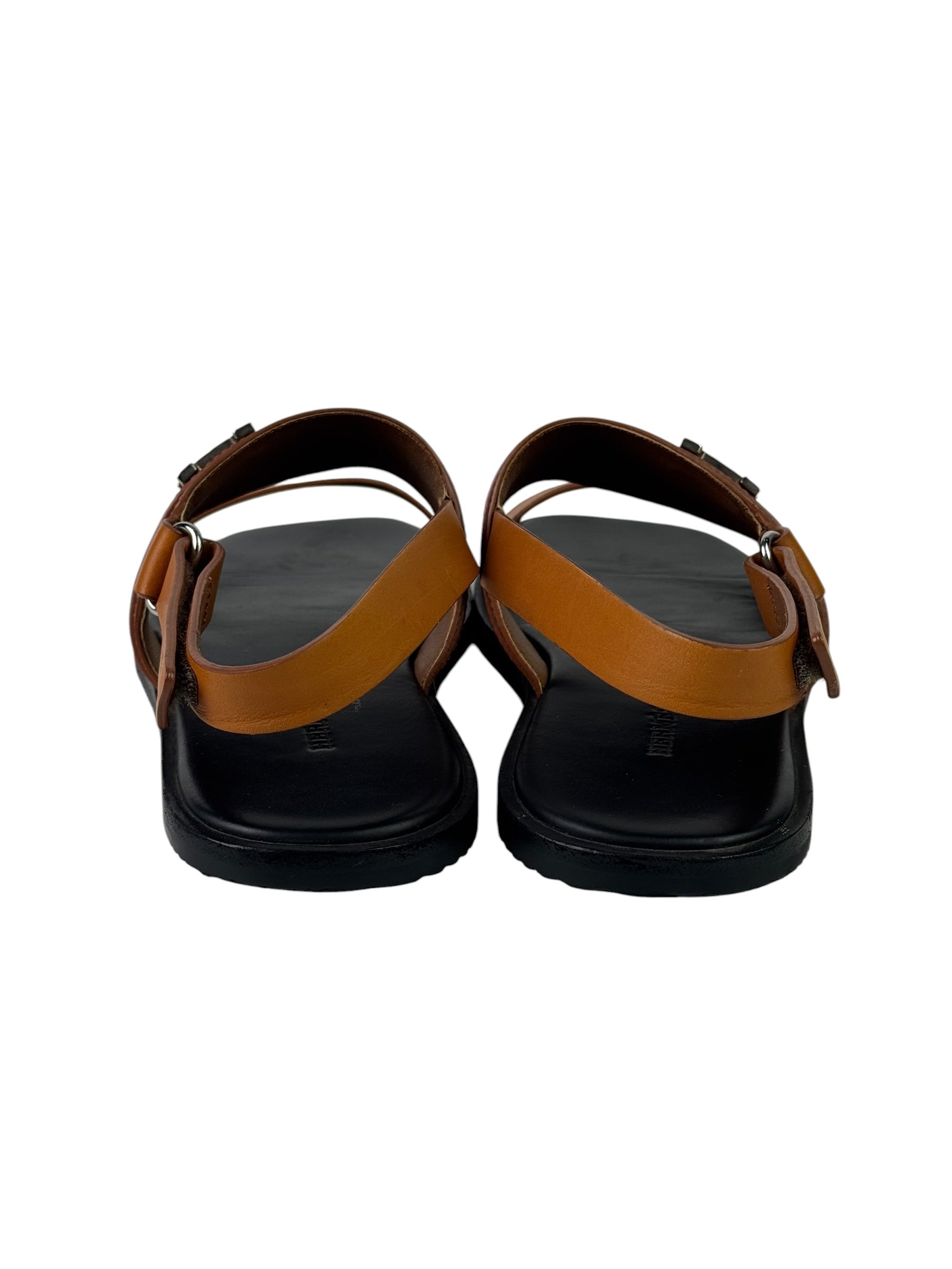 Hermès Sanrio Natural Gold Sandals