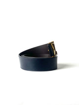 Louis Vuitton Initial Logo Navy Reversible Belt 2