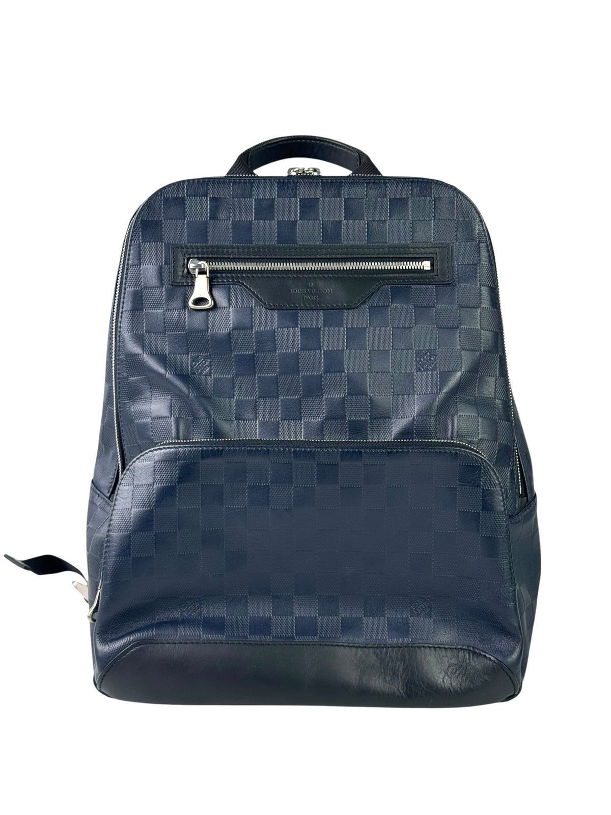 Louis Vuitton Campus Infini Leather Navy Damier Backpack