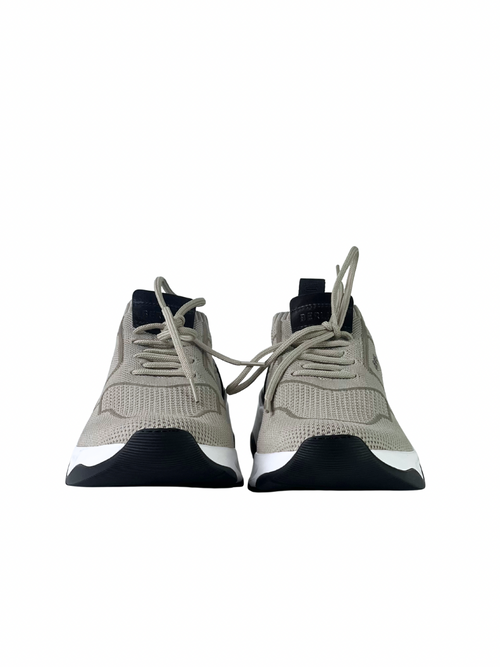 Berluti Shadow Knit B Logo Beige Sneakers