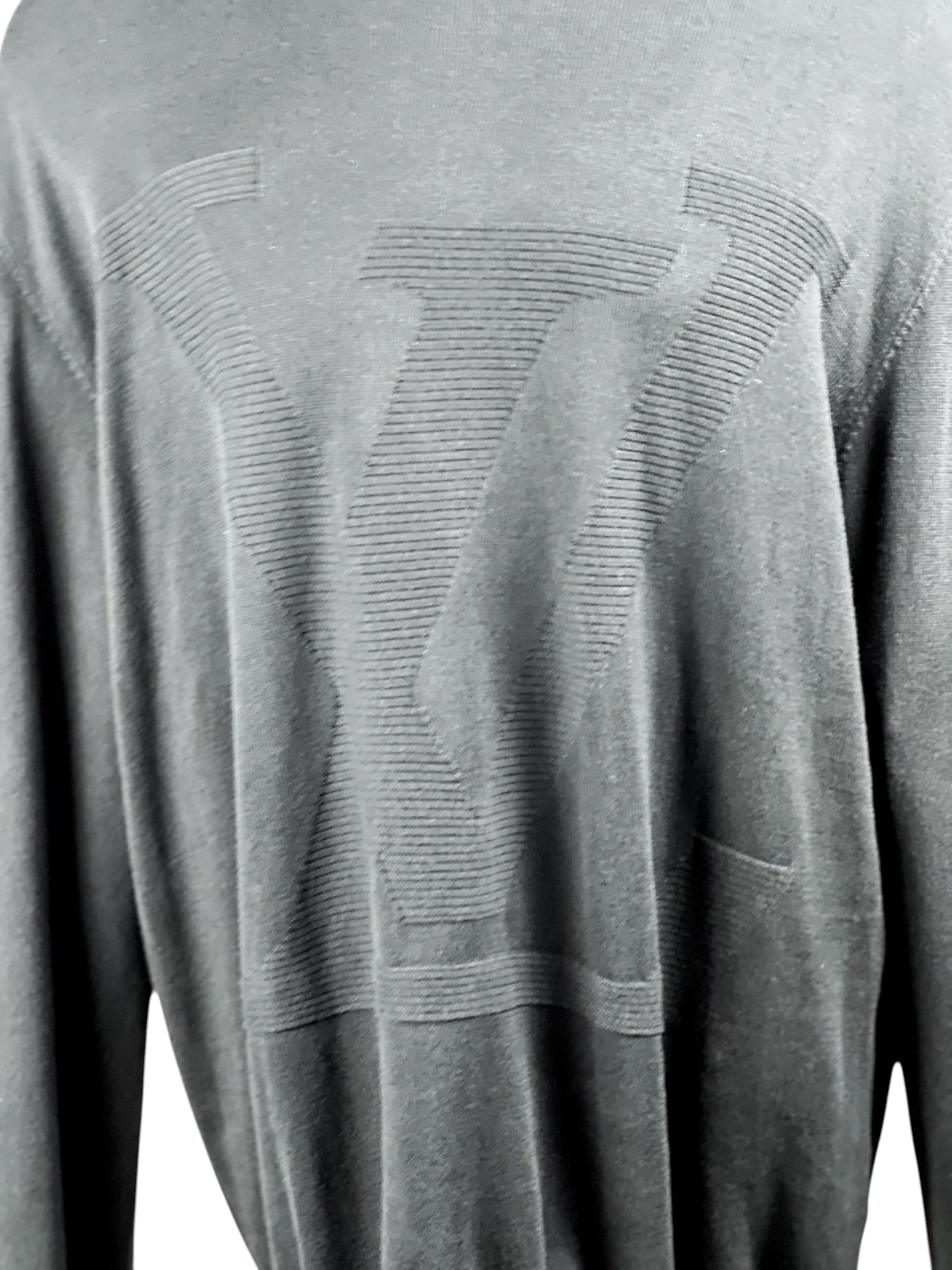 Louis Vuitton Monogram Logo Knit Sweathshirt