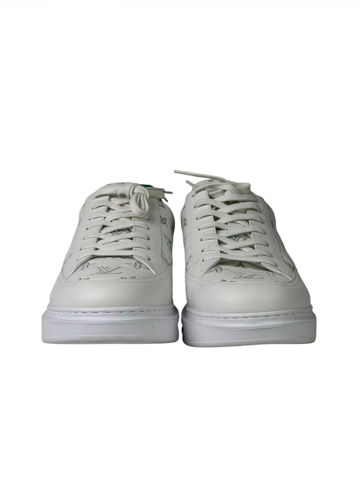 Louis Vuitton Beverly Hills Monogram Green Sneakers