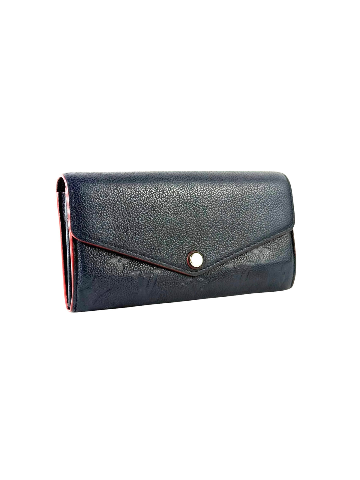 Louis Vuitton Monogram Empreinte Sarah Long Wallet